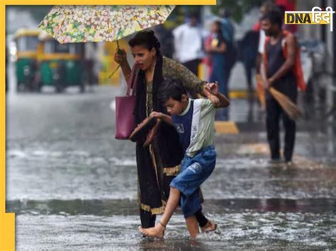 Weather Update दिल्ली एनसीआर में बारिश ने गर्मी से दी राहत Imd ने बताया कब तक बरसेंगे बादल