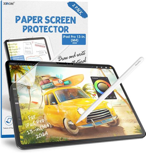 Amazon HAOLOCM Like Paper Screen Protector IPad Pro 13 Inch 2024