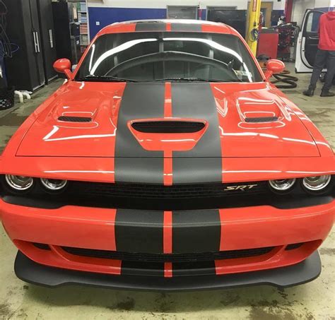 Hellcat Factory Style Rally Stripes 2015 Up Challenger Vinyl