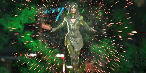 Enchantress Gameplay Revealed In Injustice 2 Trailer