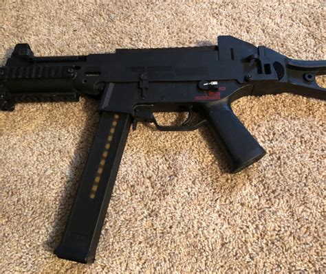 Sold H K Ump Elite Gen Airsoft Electric Blowback Ebb Aeg Smg