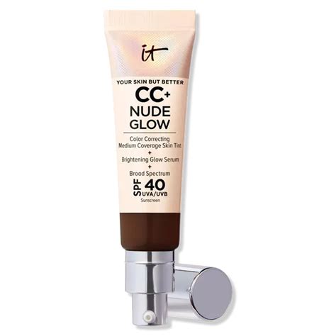 It Cosmetics CC Nude Glow Foundation And Serum Review