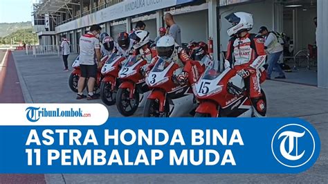 Astra Honda Racing Team Bina Pembalap Muda Indonesia Gelar Latihan