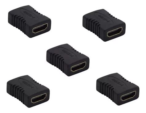 Kit P Adaptador Emenda Hdmi Femea Alongar Prolongador Parcelamento