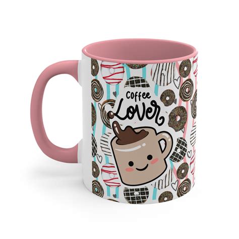 Donut Mug For Donut Lovers Birthday Donut Coffee Cup Donut Coffee Mug