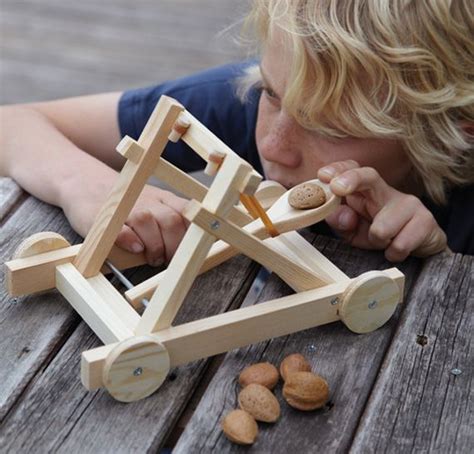 Catapult Set Kid Crave Houten Speelgoed Diy Houten Speelgoed