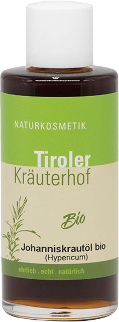 Tiroler Kräuterhof Ekologisk Johannesörtsolja 100 ml Ecco Verde se