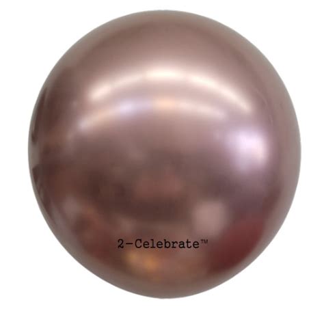 Sparkling Rose Gold Latex Balloon Celebrate Ct Bag Balloon