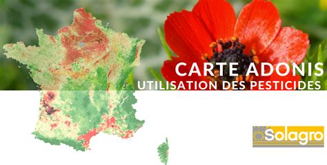 Carte Adonis D Utilisation Des Pesticides En France