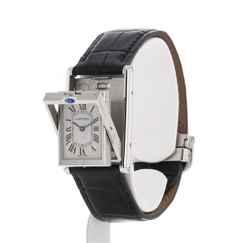 Orologio Da Polso Cartier Tank Basculante 346890 Collector Square