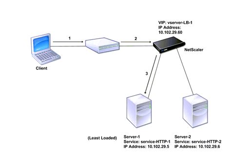 A Typical Load Balancing Scenario Citrix ADC 13 1