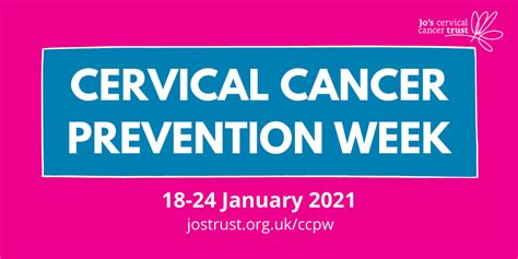 Cervical Cancer Prevention Week Mouth Cancer Foundation