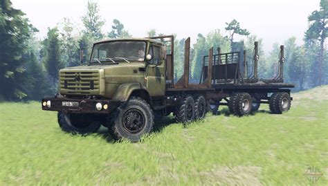 Zil 4334 For Spin Tires