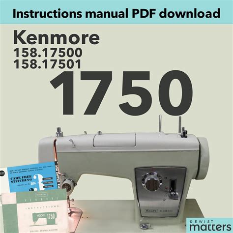 Kenmore 1750 158 17500 158 17501 Zig Zag Sewing Machine Etsy