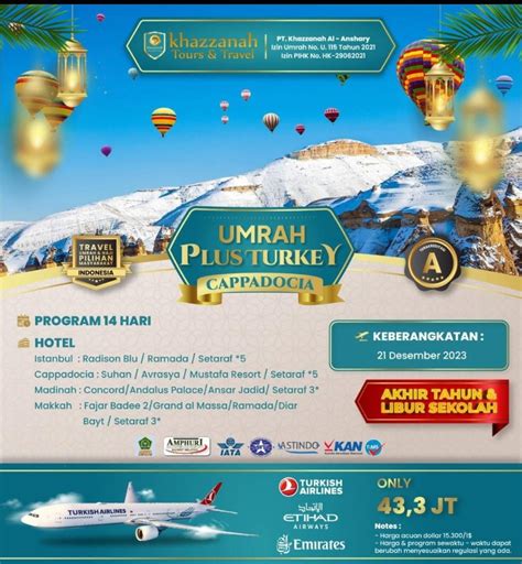 Umroh Liburan Sekolah 2023 Bersama Khazzanah Tour Khazzanah Tour Travel