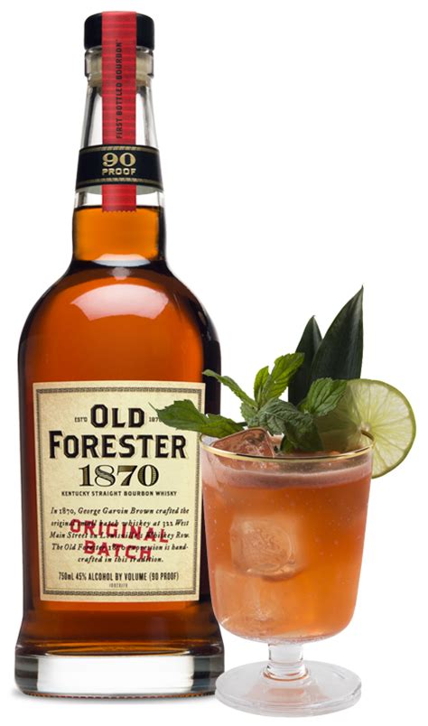 1870 Original Batch Whisky - Old Forester | First Bottled Bourbon™