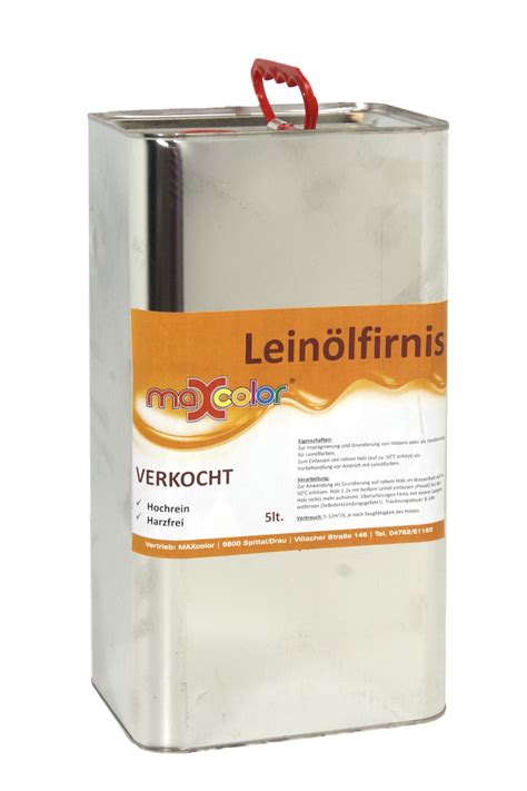 Leinölfirnis 5 Liter-1128