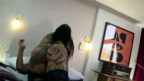 Tattooed Brazilian Threesome In Lingerie