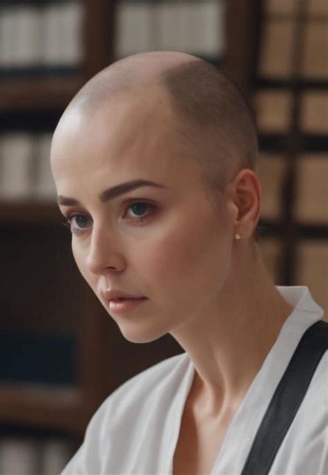 Pin By Nik Nadejdin On Лысеголовые In 2024 Shaved Head Women Bald Head Women Bald Women