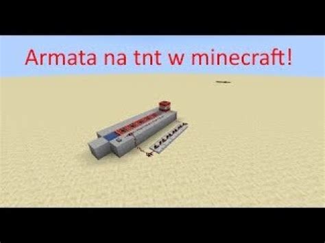 Jak zrobić armatę tnt w minecraft YouTube