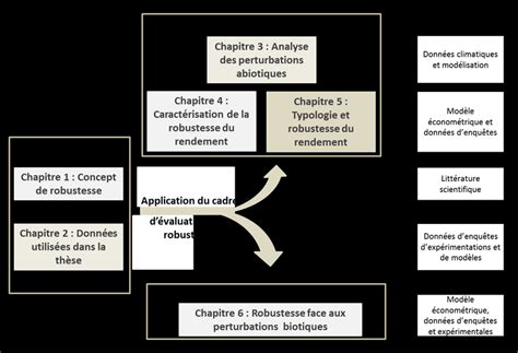 Sch Ma D Organisation De La Th Se Progression Et Articulation Des