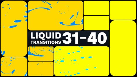 Liquid Transitions Davinci Resolve Template Sbv Storyblocks