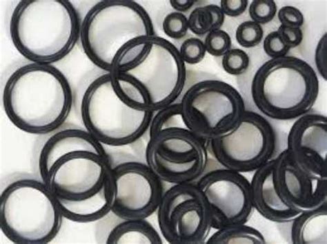 Heat Resistant Black Rubber O Ring For Connecting Joints Pipes Tubes