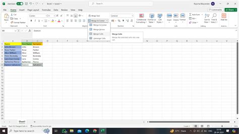 Split Cells In Excel