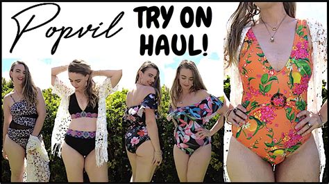 Popvil Swimwear Try On Haul Honest Review Bikinis Bathers Popvil