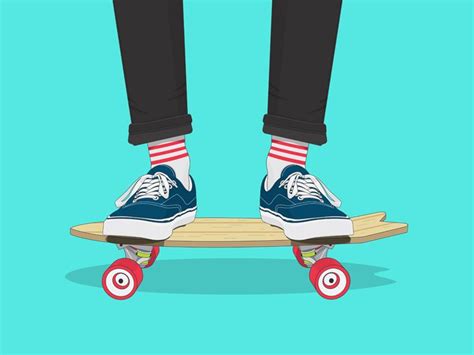 Retro Skate Skateboard Art Design Skateboard Deck Art Skate Art