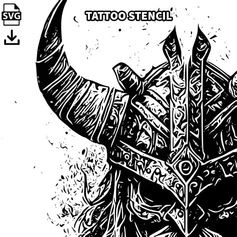 Viking Tattoo Design Download High Resolution Digital Art PNG ...