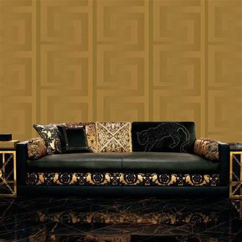 Versace Greek Key Wallpaper - Direct Paint