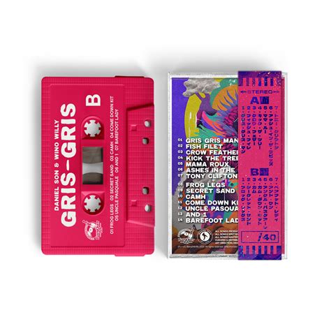 Daniel Son X Wino Willy Gris Gris Cassette Tape With Obi Strip Barsoverbs Records