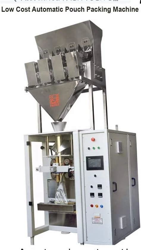 Low Cost Automatic Pouch Packing Machine 1 2 HP At Rs 350000 In Navi