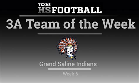 Week 6 Texas HS Football 3A Team of the Week