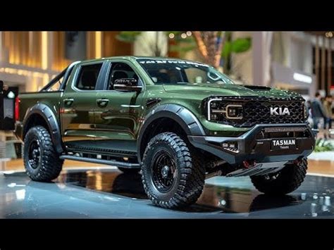 Kia Tasman Unveiled The Pickup Most Powerful Truck Pure