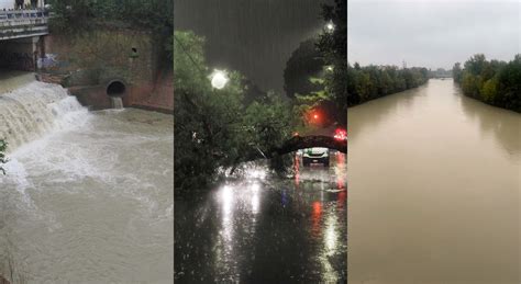 Maltempo Esonda Il Ravone Evacuazioni A Bologna Il Sindaco Salite