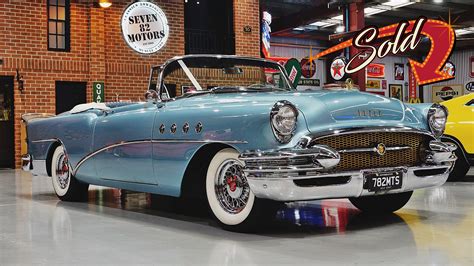 SOLD! 1955 BUICK ROADMASTER CONVERTIBLE - SEVEN82MOTORS