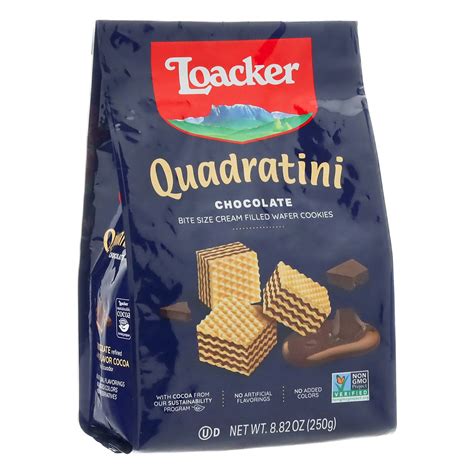 Loacker Quadratini Chocolate Wafer Oz Origini Italian Market