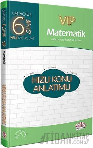 S N F Vip Matematik H Zl Konu Anlat Ml Kolektif