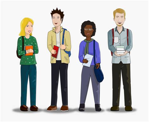 Students, College, University, Study, School, Library - Animated ...