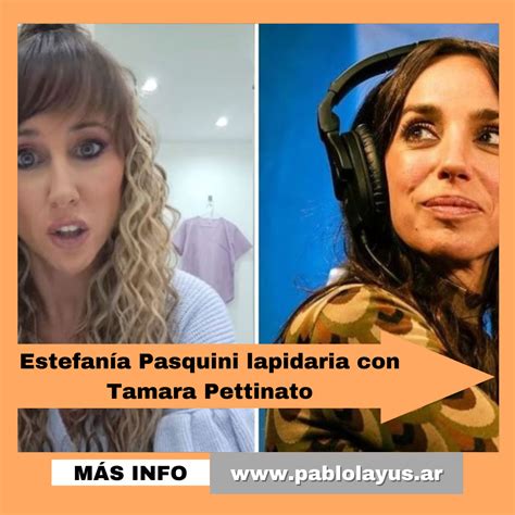 Estefan A Pasquini Lapidaria Con Tamara Pettinato Pablo Lay S