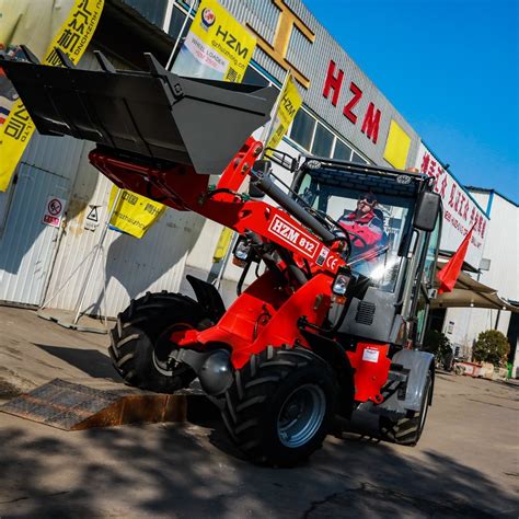 Hzm New Zl12 Model Mini Tractor Farm Wheel Loader 812 Hot Sales In Ruro