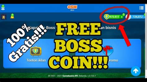 CARA MENDAPATKAN BOSS COIN GRATIS OSM 2021 YouTube