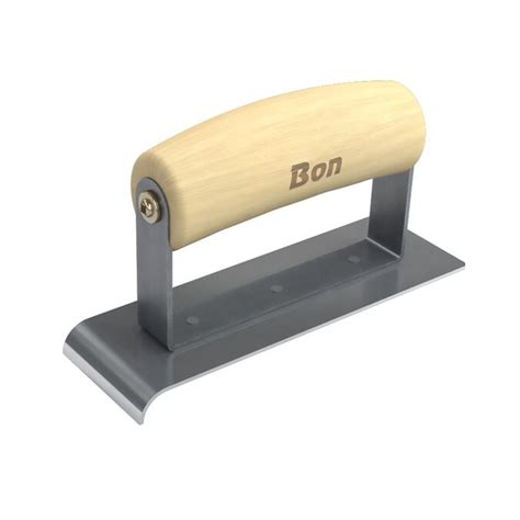 Bon Tool 6 In X 2 In Radius Edger With Wood Wave Handle In The