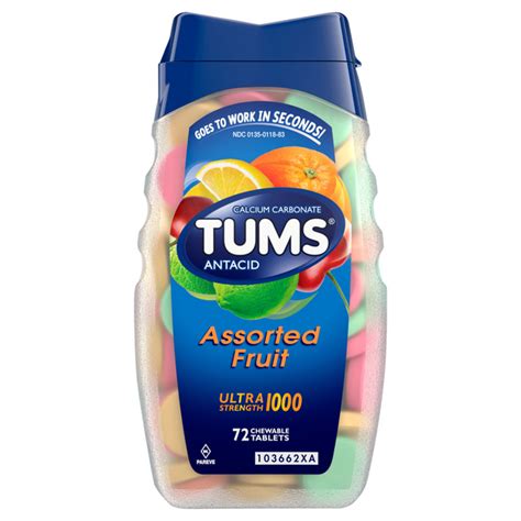 Save On Tums Antacid Ultra Strength 1000 Chewable Tablets Assorted