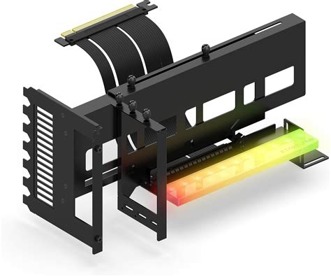 Ezdiy Fab Soporte Vertical Para Tarjetas Gr Ficas Con Led Argb De V