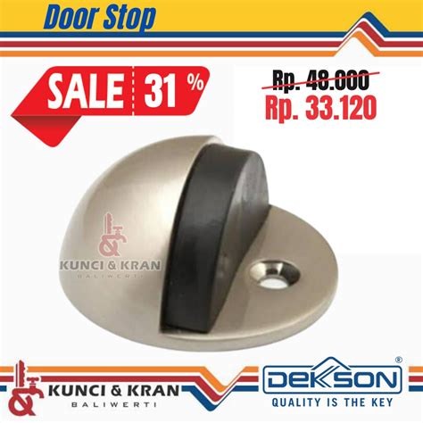 Jual Door Stop Dekkson Ds Sn Door Stop Karet Penahan Pintu Door