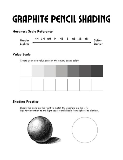 Free Value Shading Worksheet Download Free Value Shading Worksheet Png