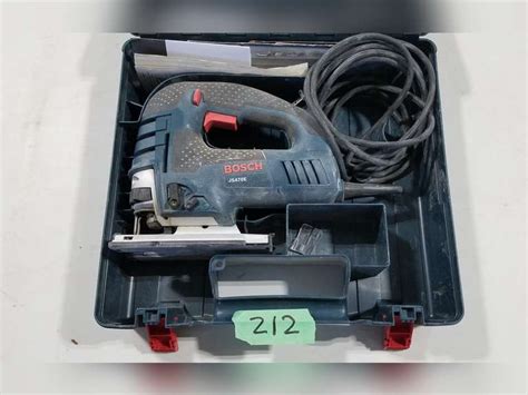 Bosch Jigsaw W Case Adam Marshall Land And Auction Llc